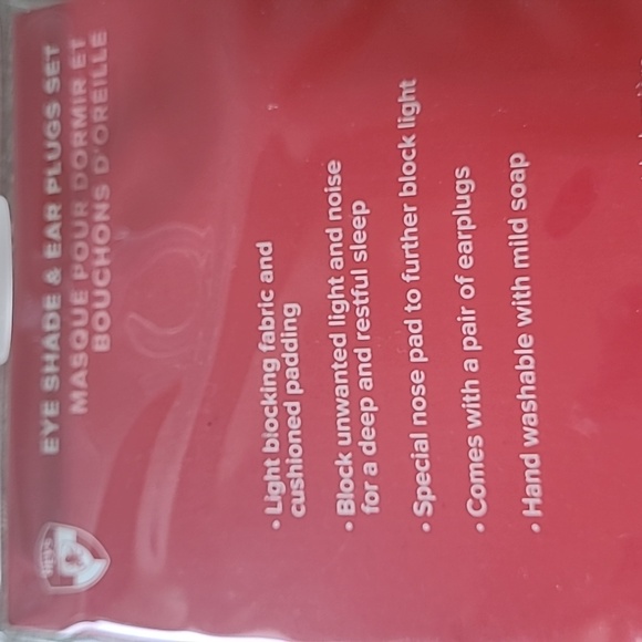 Heys eye shade and ear plug set - Picture 3 of 4